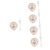 Ciieeo 5 Sets Ceramic Spoon Rest Stove Spoon Rest Rice Ladle Tray Ceramic Trivet Soup Ladle Plate Ladle Spoon Holder Food Serving Spoon Coffee Station Soup Ladles Holder Decorate Ceramics