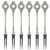 Nagao Chelsea Pick Forks, 5 + 1 Piece, Made in Japan