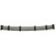 Qzntinrt Grille Front Side Plastic Bumper Grill Black 44406