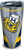 Tervis 1306853 Michigan Wolverines Vault Stainless Steel Insulated Tumbler with Clear and Black Hammer Lid, 20oz, Silver