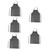 MAGICLULU 5pcs Pvc Waterproof Apron Cosmetology Aprons Mens Aprons for Grilling Waitress Apron Waterproof Bibs Aprons for Women Grilling Apron for Men Chef Aprons Household Work Clothes Dad