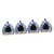 INOOMP 4pcs Hamster Nest Hammock Hammocks Guinea Pig House Chinchilla Bed Lovely Chinchilla House Warm Hamster Hideout Hamster Cage Supply Hamster Beds Cotton Large Accessories