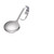 MIKMAX Tea Spoons Stainless Steel Spoon Round Head Teaspoons Coffee Ice Cream Desserts Tools Creative Bend Handle Tableware