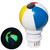 Blue Mano Beach Ball Solar Light up Chlorine Dispenser for 3 inch Chlorine Tablets, Durable Design, Beach Ball Chlorine Floater & Dispenser for Inground and Above Ground Swimming Pool