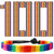 Rainbow LGBT Pride Bracelet Handmade Braided Friendship String Bracelet Adjustable Lesbian Gay Pride Bracelet LGBTQ Wristband (100 Pieces)
