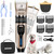 Gooad Dog Clippers,Professional Dog Grooming Kit, Cordless Dog Grooming Clippers for Thick Coats, Dog Hair Trimmer, Low Noise Dog Shaver Clippers,Quiet Pet Hair Clippers for Dogs Cats