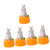 Cabilock 5pcs Cooking Timer Stopwatch Timer Shot Timer Kitchen Timer Manual Timers for Kids Countdown Kitchen Timers for Cooking Portable Time Reminder Egg Timer Rabbit Radish Metal Student
