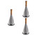 Unomor 3pcs Kitchen Grater Kitchen Gadget Cheese Slicer Multipurpose Grater Food Grater Cheese Grater for Carrot Peeler Greater Manual Food Chopper Home Cheese Grater Wood Potato Handle