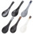ABOOFAN 12 Pcs Japanese Spoon Chinese Soup Spoons Porcelain Japanese Soup Spoon Porcelain Soup Spoon Food Spoon Wooden Utensils for Eating Stainless Steel Multipurpose Ceramics