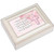 Cottage Garden Baptismal Prayer Lead Her Ivory Rope Trim Jewelry Music Box Plays Jesus Loves Me