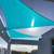 SUNNY GUARD Sun Shade Sail 16'x16'x16' Triangle Turquoise Blue UV Block Sunshade for Backyard Yard Deck Patio Garden Outdoor Activities and Facility(We Make Custom Size)