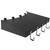bbq777 Barbecue Shelves Charcoal Grill Table Shelf for 22" Weber Original Kettle Charcoal Grills, Replacement Parts for Weber Kettle Premium 22-inch Charcoal Grill Side Shelf