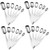 24 Pcs Stainless Steel Measuring Spoon Measuring Cup Metal Measuring Spoons Stackable Liquid Teaspoon Measurement Milk Coffee Measuring Spoon Measure Spoon Dog Food Coffee Spoon