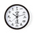 CafePress Karatedo Japanese Kanji Unique Decorative 10" Wall Clock