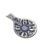 Mexican Talavera Ceramic Spoon Shaped Spoon Rest