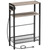 HOOBRO Small Narrow Side Table with Charging Station, Skinny End Table for Small Spaces, Slim Nightstand with USB Ports Outlet, Sofa Beside Table with Storage Shelf, Greige and Black BG102UBZ01 HOOBRO Small Narrow Side Table with Charging Station, Skinny End Table for Small Spaces, Slim Nightstand with USB Ports Outlet, Sofa Beside Table with Storage Shelf, Greige and Black BG102UBZ01
