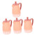 MAGICLULU 4pcs Timer Reminder Egg Cooking Timer Kitchen Cooking Timer Novelty Kitchen Timer Kitchen Timer Manual Classroom Timer Mechanical Manager Decorate Plastic Child Portable