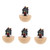 NOLITOY 4pcs Time Manager Study Timer Egg Timer Countdown Timer Chef Cooking Timer Kitchen Timer Clock Adorable Timer Wind up Timer Kitchen Alarm Timer Cute Timer Student Food Household