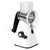 JOEBO Multifunctioal Rotary Vegetables Cheese Grater Shredder, Household Kitchen Manual Rotation Vegetable Grater Shredder Cutter Chopper Tool Slicer with 3 Interchangeable Blades/1172