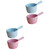 Ciieeo 4 Pcs Water Ladle Water Container Ladle for Watering Water Scoop Kitchen Ladle Kitchen Gadget Household Water Spoons Ladle for Home Bath Scoop Baby Kitchenware Small Pp