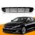 YLT AUTO Front Bumper Cover Lower Grille Replacement Shroud Mesh Front Air Intake Black Fit For 2014 2015 Kia Optima