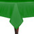 ULTIMATE TEXTILE 60 x 120-Inch Rectangular Polyester Linen Tablecloth Kelly Green
