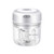 CJCSM Electric Mini Garlic Chopper, Wireless Small Food Chopper, Onion Chopper for Vegetables Wireless Portable Food Chopper Processor