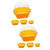 PRETYZOOM 8 Pcs Vegetable Drainer Basket Plastic Colander Fruit Strainer Drain Colander Bowl Food Strainer Bowl Filter Vegetable Strainer Bowl Colander Bin The Pet Sink Fruit Tray