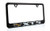 Cadillac XT5 Zinc License Plate Frame with Black Finish (2 Hole)