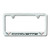 C7 Corvette Stingray Chrome License Plate Frame w/Double Logo