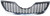 Garage-Pro Grille Assembly Compatible with 2007-2009 Toyota Camry Painted Black Shell and Insert