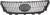 Garage-Pro Grille Assembly Compatible with 2009-2010 Lexus IS250, Fits 2009-2010 Lexus IS350 Painted Gray Shell and Insert