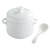 WouND Ceramic Stew Bowl Steam Bowl with Lid Bird's Nest Bowl Stew Pot Dessert Bowls Steamed Egg Bowl Soup Bowl