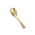 Cooking Dinner Rice Spoon,Dessert Teaspoons,Soup Spoons Stainless Steel Spoon Dessert Spoon Shaved Ice Ice Cream Spoon Home Restaurant Creative Golden Silver Dinner Spoon Table Spoon (Color : Gold, Si