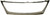 Evan-Fischer Grille Frame Compatible with 2006-2008 Lexus IS250 / IS350 Moulding Chrome
