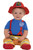 amscan 846818 Baby First Fireman Costume - 0-6 Months, Multicolor
