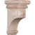 Ekena Millwork CORW05X05X10WFRW Wood Corbel, 5"W x 5 3/4"D x 10"H, Rubberwood