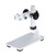 ZTBH Microscope Accessories Kit Digital Microscope USB Microscope G600 Aluminum Alloy Stand Microscope Slides (Color : B)