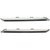 Qzntinrt 2pcs Grille Trim Lower Driver Passenger Side Chrome Bumper Grill 16547523