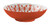 Merritt - Melamine Round Serving Bowl - Hot Lobster - 11.5"