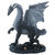 ICE ARMOR 4.75" H Black Midnight Dragon Figurine Statue