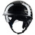 ILM Half Helmet Open Face Motorcycle Helmets for Moped Cruiser Scooter with Sun Visor, DOT Approved Model-210V (Skull, X-Large)
