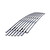 APS Compatible with Volvo S60 2001-2004 Main Upper Stainless Steel Chrome Billet Grille Grill Insert V65505A