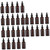 FRCOLOR 30 Pcs Glass Essential Oil Bottle Amber Glass Bottle Makeup Containers Bottle Lab Dropper Bottles Empty Ear Drop Bottle Pipette Bottle Cosmetic Sample Container Vial Liquid Travel