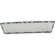 DSONGYEED Bumper Grille Center Side Primed Plastic Grill 14902547