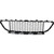 QEUFCIQ Bumper Grille Center Side Black Plastic Grill 14873585
