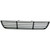 ATKMAXON Bumper Grille Center Side Textured Plastic Grill Gray 12822039