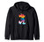 Disney Mickey Mouse Pride Inclusive Pose Rainbow Icon Fill Zip Hoodie