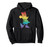 Disney Minnie & Me Gradient Rainbow Minnie Mouse Fill Pullover Hoodie
