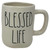 RAE DUNN BLESSED LIFE COFFEE TEA MUG - Artisan Collection By Magenta - Add this coffee tea mug to your Rae Dunn Home decor collection